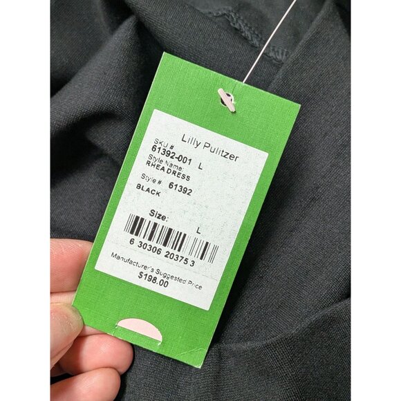 Lilly Pulitzer Bodice Dress Size L Rhea Lace Overlay Cocktail Twee Formal Modern - Picture 8 of 10